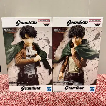 진격의 거인 Grandista 엘렌 & 리바이 피규어 세트