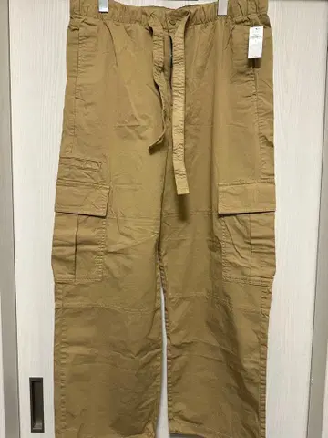L 사이즈 베이지 카고 팬츠