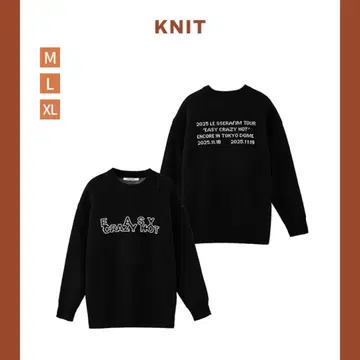 LE SSERAFIM 르세라핌 투어 니트 merch