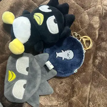 배드마츠마루 봉제 인형 키링 세트 동전 지갑