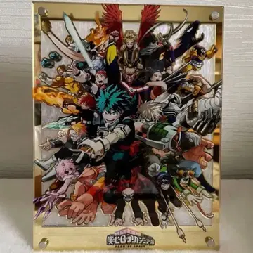 나의 히어로 아카데미아 드라마틱 디오라마 패널 (시리얼 코드 포함)