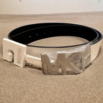 MICHAEL KORS 마이클코어스 벨트 L 사이즈 화이트 블랙 리버서블
