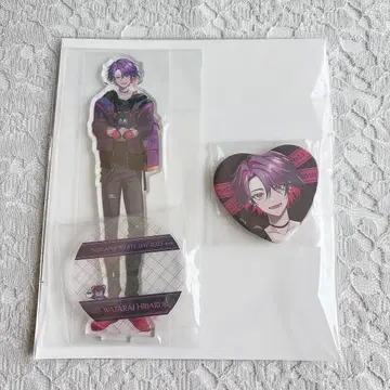 니지산지 화이트데이 2023 아크릴 스탠드 캔뱃지 와타라이 히바리