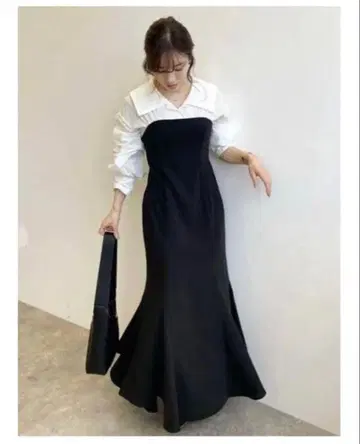 COCO DEAL 머메이드 셔츠 원피스