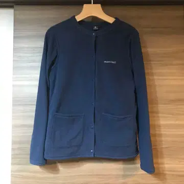 mont-bell 네이비 플리스 가디건