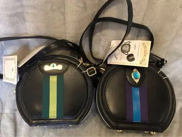 안나와 눈의 여왕 라운드 파우치 패턴 다른 2종 세트