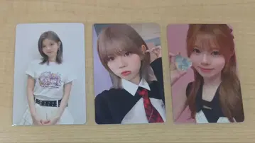 NiziU 리쿠 1만 엔 구매 혜택 트레이딩 카드 3장 묶음 판매