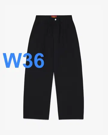 W36 Mutimer Everyday Pleats Black