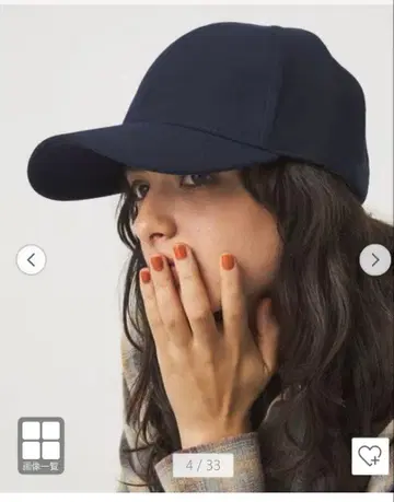 기모 피치 바이저 캡 / 모자 UV컷 네이비