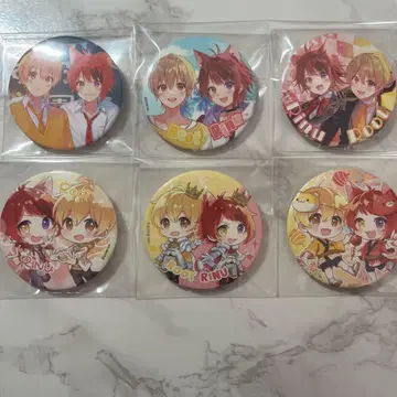 스토푸리 캔뱃지 루토 리이누 6개 세트