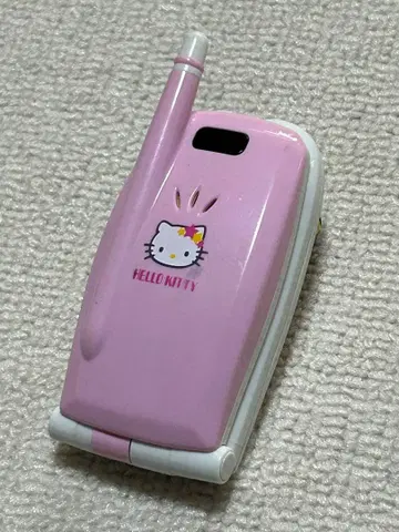 초레어 헬로키티 이메일 핸드폰 핑크 폴더폰 단종