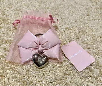 STARBUCKS 리본 키링 한국 한정판