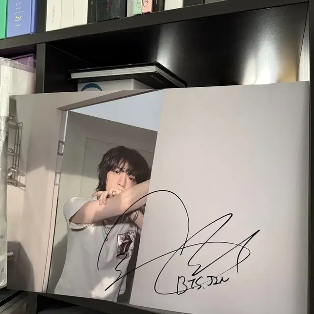 방탄 bts 석진 싸인 포스터