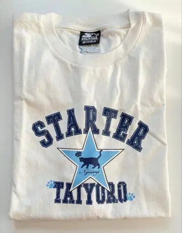 니지산지 x STARTER 콜라보 악시아 클로네 T셔츠