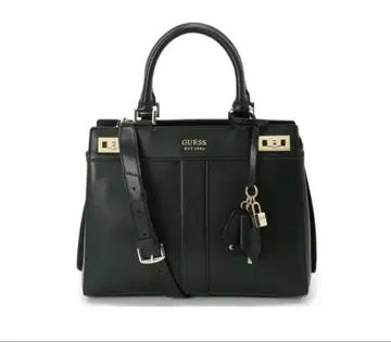 GUESS 블랙 숄더백