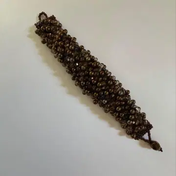 Aprosio&Co 비즈 브라운 계열 팔찌