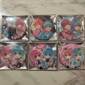 스토푸리 캔뱃지 사토미 코론 6개 세트