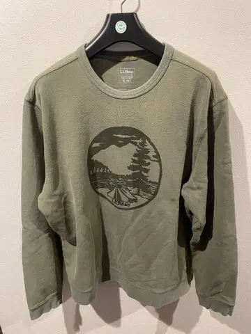 L.L.Bean 풍경 프린트 맨투맨 XL