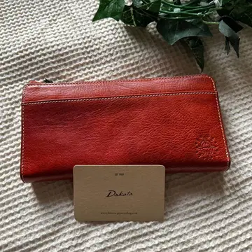 새상품 다코타 Dakota 이탈리아제 소가죽 장지갑 특가