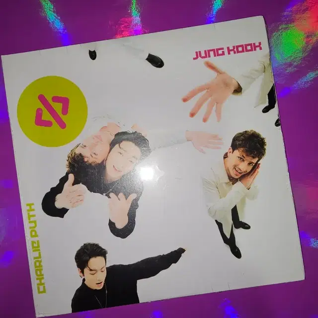 정국 찰리푸스 left and right cd 씨디 싱글앨범 미개봉 방탄