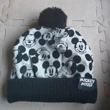 도쿄 디즈니 리조트 미키 니트 캡 팬캡
