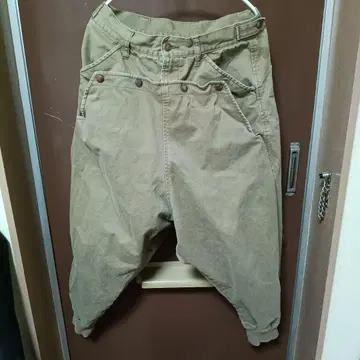 glamb 사루엘 팬츠 카키 베이지