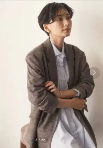 ADAM ET ROPE' 오버 사이즈 자켓