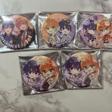 스토푸리 캔뱃지 나나모리. 젤 5개 세트