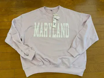 새상품 coca 맨투맨 트레이닝복 옅은 핑크 L 사이즈