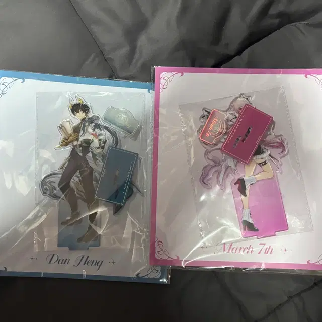 [일괄] 호요랜드 한정 단항 등황, 에버나이트 아크릴 스탠드