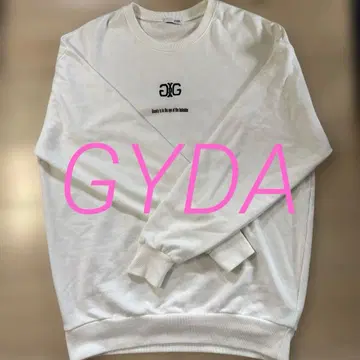 GYDA 맨투맨 티셔츠 와이드