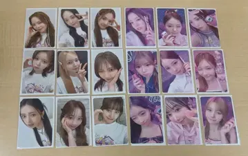 NiziU 팝업 스토어 해피 드로우 복권 참여상 트레이딩 카드