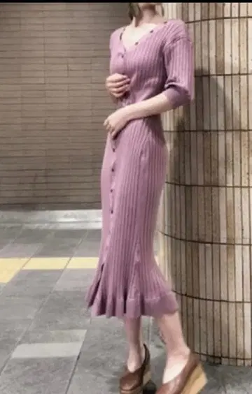 SNIDEL 니트 원피스