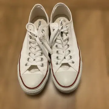 [ 거의 미사용 ] CONVERSE ALL STAR 화이트 로우컷