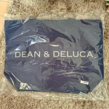 DEAN&DELUCA 홀리데이 한정판 차리티 토트백 라피스 블루 L
