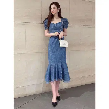 eimy istoire 리틀 플라워 레이스 머메이드 원피스