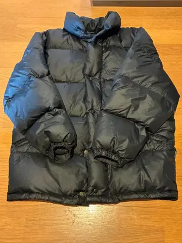 OUTDOOR 블랙 다운 자켓