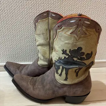 미키 실루엣 웨스턴 부츠