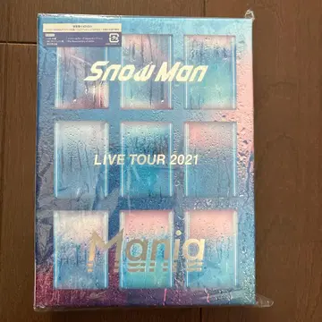 SnowMan LIVE TOUR 2021 Mania 초회반 dvd