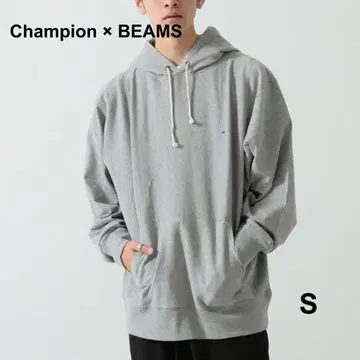 Champion x BEAMS / 별주 리버스 위브 빅 후디