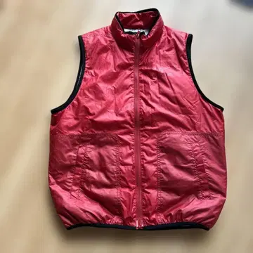 미즈노 다운 베스트 페더 블레스서모 골프 빨간색 M