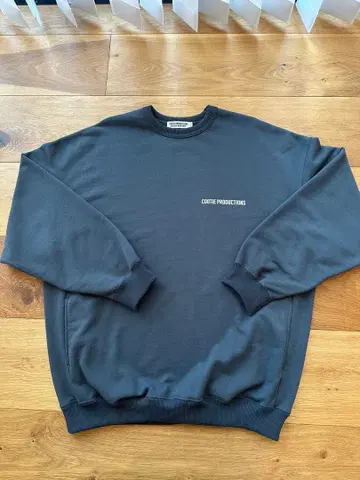 COOTIE PRODUCTIONS 다크 그레이 맨투맨 L