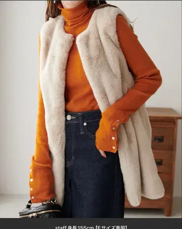 Discoat 디스코트 퍼 베스트 베스트 아우터 가을 겨울 봄