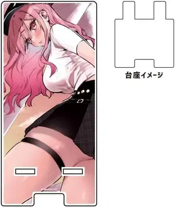 갸루 게이머에게 칭찬받고 싶어 01 스즈키 리논 스마 캐릭터 스탠드