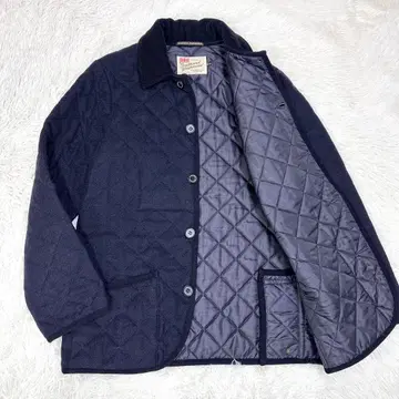 [ 실측치수 XL ] 트래디셔널 웨더웨어 WAVERLY 퀼팅 블랙