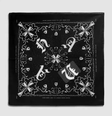 [ 미사용 새상품 미개봉 ] HANA BAD LOVE 반다나