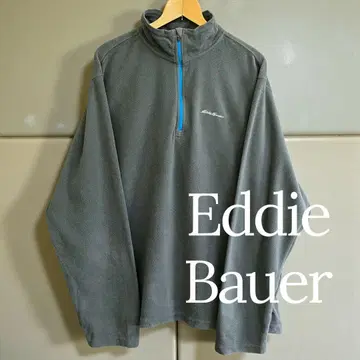 EddieBauer 에디 바우어 플리스 풀오버 셔츠 그레이 2XL
