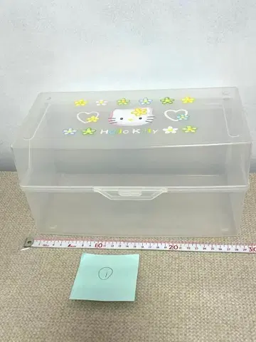 98년 헬로키티 플라스틱 박스 레트로 카오하나 케이스 1