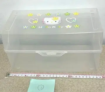 98년 헬로키티 플라스틱 박스 레트로 카오하나 케이스 1