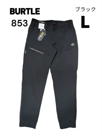 BURTLE 853 조거 팬츠 L 블랙